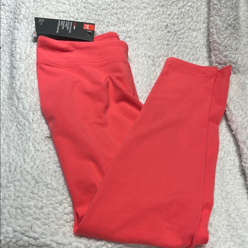 Under Armour Kids Leggings in Coral